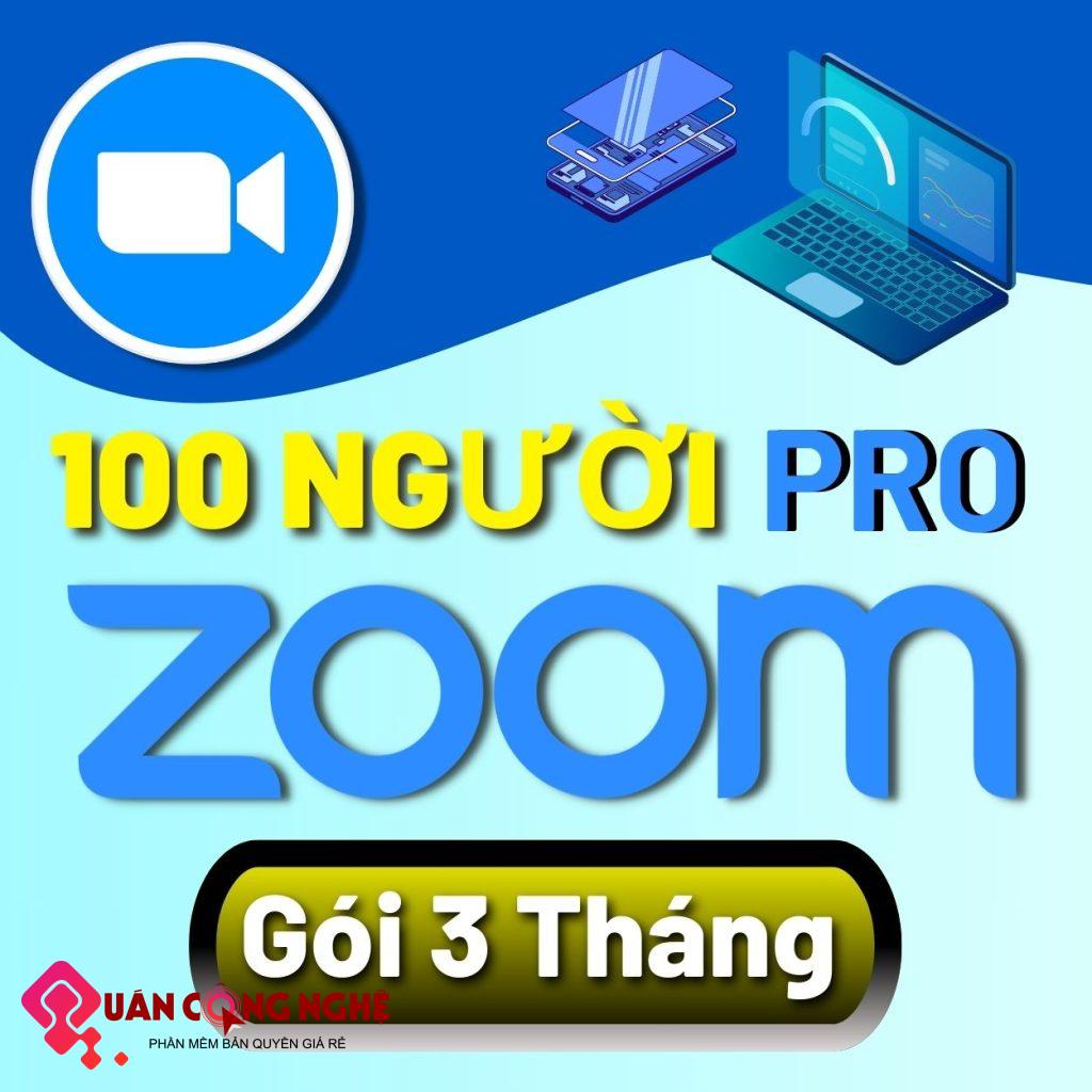 Vì sao nên mua tài khoản Zoom Pro 3 tháng chính chủ tại Quán Công Nghệ