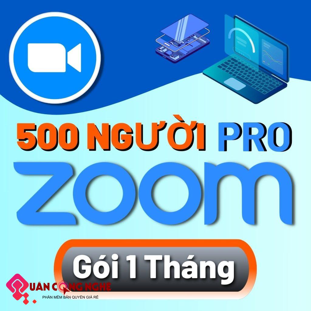 Vì sao nên mua tài khoản Zoom 1 tháng 500 người chính chủ tại Quán Công Nghệ?